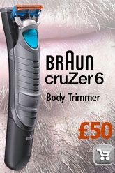 New! Braun CruZer 6 Body Trimmer
