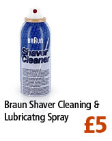Braun Shaver Cleaning & Lubricating Spray