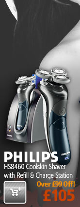 Philips HS8460 Coolskin Shaver with Refill & Recharge Station