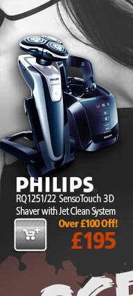 Philips RQ1251/22 SensoTouch 3D Shaver with Jet Clean System
