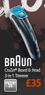 Braun Cruzer 6 Beard & Head 3-in-1 Trimmer