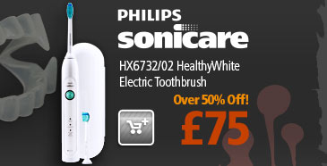 Philips Sonicare HX6372/02 HealthyWhite Electric Toothbrush