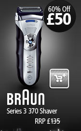 Save 60% of RRP on the Braun 370 Series 3 Shaver