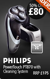 Save over 50% of RRP on the Philips PowerTouch PT870
