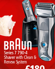 Save 40% on the RRP of the Braun Series 7 790-4 Shaver