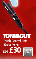 Toni & Guy Touch Control Hair Straightener TGST2984UK2 now only £30