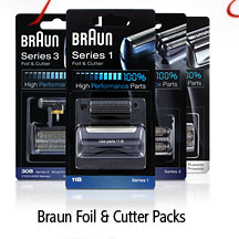 Braun Foil and Cutter Packs at Shavers.co.uk