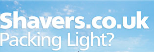 Shavers.co.uk– Packing Light?