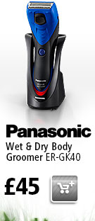 Panasonic EF-GK40 Wet & Dry Body Groomer now £45