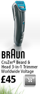 Braun Cruzer6 Beard and Head 3-in-1 Trimmer now £45