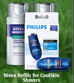 Nivea Refills for Philips Cool Skin Shavers