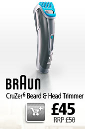 Braun Cruzer 6 Beard & Head Trimmer, now £45