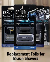 Replacement Foils for Braun Shavers