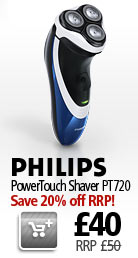 Philips PowerTouch Shaver PT720 now £40