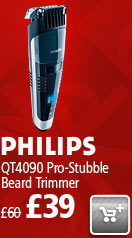 Philips Pro-Stubble Vacuum Beard Trimmer now &#163;39