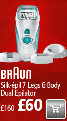 Braun Silk-epil 7 Legs and Body Dual Epilator now &#163;60