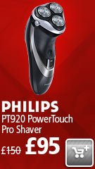 Philips PT920/19 PowerTouch Pro Shaver now &#163;95