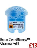 Braun Clean&Renew Refill, £13