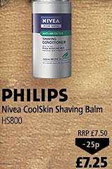 Philips Nivea Coolskin Shaving Balm HS800 now £7.25