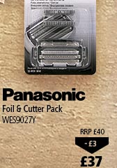 Panasonic Foil & Cutter Pack WES9027Y now £37
