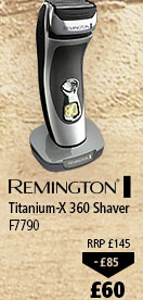 Remington Titanium-X 360 Shaver F7790, now £60