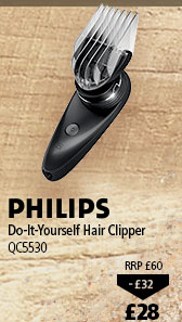 Philips Do-It-Yourself Hair Clipper QC5530, now £28