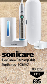 Philips Sonicare FlexCare+ Toothbrush HX6972, now £85