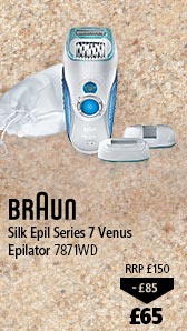 Braun Silk Epil Series 7 Venus Epilator 7891WD, now £65