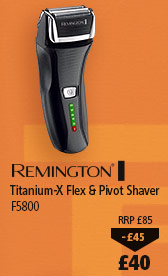 Remington Titanium-X Shaver F5800 now £40