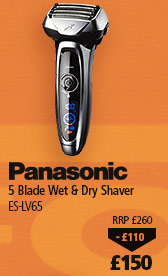 Panasonic 5-Blade Wet & Dry Shaver ES-LV65 now £150