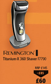 Remington Titanium 360 Shaver F7790 now £60