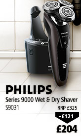 Philips S9031 Series 9000 Wet & Dry Shaver, £204
