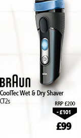 Braun °CoolTec CT2s Wet & Dry Shaver, £99