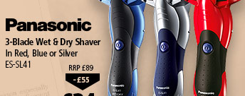Panasonic ES-SL41 Milano Shavers £34 for Black Friday