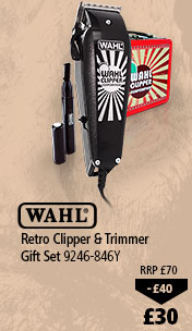 Wahl Retro Hair Clipper and Trimmer Gift Set 9246-846Y, £30