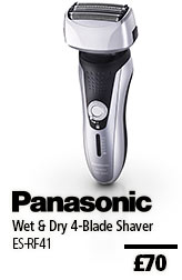 Panasonic 4-Blade Wet & Dry Shaver ES-RF41, £70