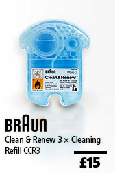 Braun Clean and Renew Refill Cartridges £15