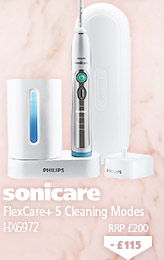 Philips Sonicare FlexCare+ Toothbrush, £85