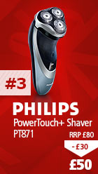 Philips PowerTouch+ Shaver, PT871 now £50