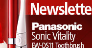 Panasonic Sonic Vitality Toothbrush ES-DW11, RRP £41
