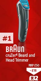 Braun Cruzer 6 Beard and Head Trimmer, £32