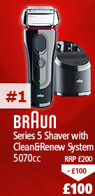Braun Series 5 Shaver, 5070cc, now £100