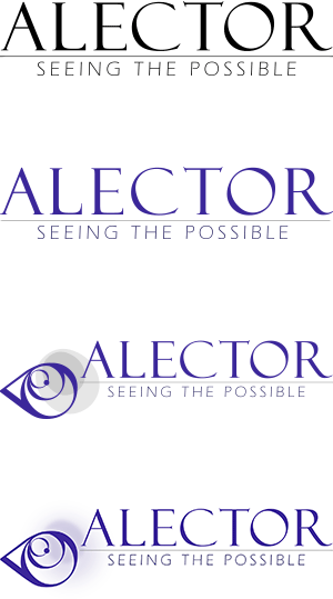 Alector Logo, includes variants
