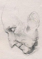 William Burroughs Sketch