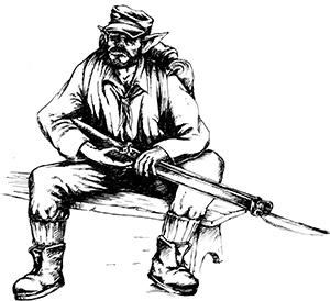 Ork Soldier Illustration for Frontear