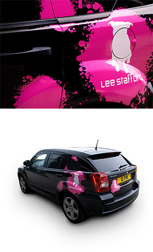 Lee Stafford Promotional Vehicle photograph