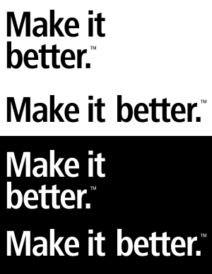 Make it better. Logos
