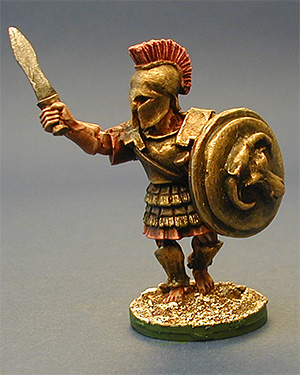 Miniature painting; Typhon Greek hero